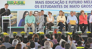 Presidente da Assomasul pede e Dilma assegura obra na BR-419