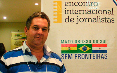 Jornalista Paulo Rocaro, assassinado em Ponta Porã (MS