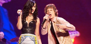 Katy Perry canta com Mick Jagger em show do Rolling Stones em Las Vegas