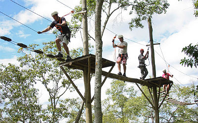 O turismo de aventura estima-se que cresce, em média 20% ao ano no Brasil