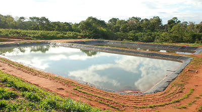 Aterro sanitário está concluído