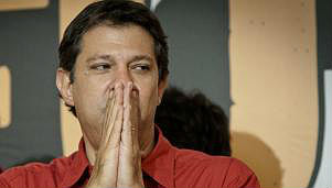 Fernando Haddad, prefeito da capital de São Paulo