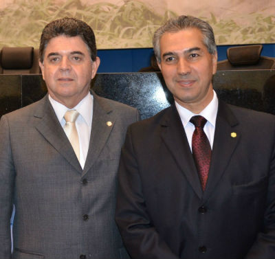 Deputado Márcio e deputado Reinaldo Azambuja