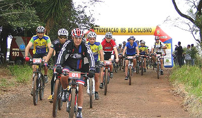 GP Corumbá de Ciclismo acontece no dia 11 de agosto (Foto: Márcio Pessoa/FMSC) 
