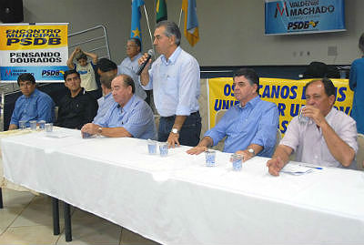 Azambuja disse que o PSDB vai percorrer todos os 79 municípios do Estado
