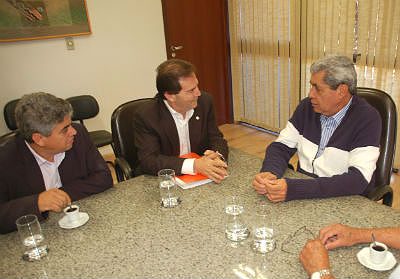 Caburé, Paulinho da Força e o governador André