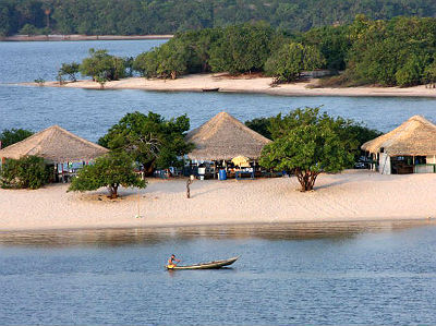 Alter do Chão é o maior pólo turístico da cidade de Santarém (Foto: Tamara Saré/Agência Pará