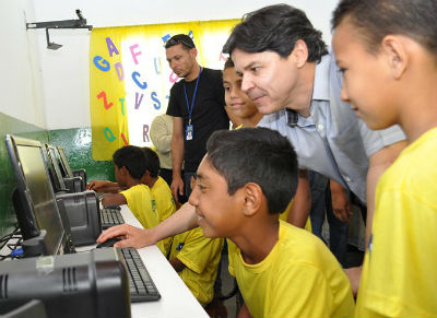 Prefeito vai visitar todas as escolas da zona rural até o final de setembro (Foto: Marcos Boaventura) 