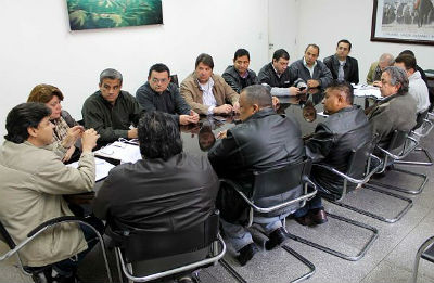Encontro foi realizado na sala de reuniões da Prefeitura (Foto: Kleverton Velasques)