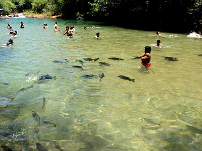 O horário de funcionamento do Balneário é de terça-feira à domingo das 7h às 17h