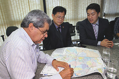 Wang Xing destacou que Mato Grosso do Sul possui uma excelente posição geográfica