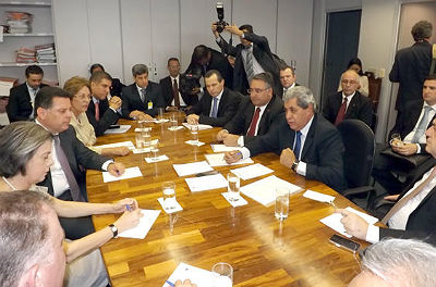Governadores se reuniram no Senado antes de ir ao STF