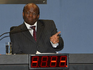 Ministro Joaquim Barbosa, presidente do STF