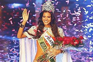 Jakelyne Oliveira, foi eleita Miss Brasil 2013