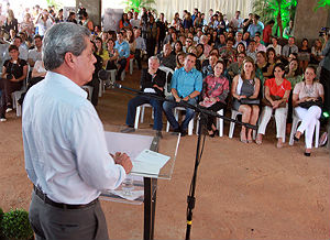 André participou do lançamento do Projeto Casa Cor MS 2014