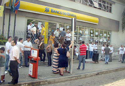 Nesta terça-feira a greve atingiu 97% das agências bancárias de Campo Grande
