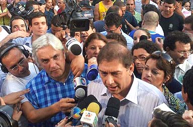 Bernal na eleição para prefeito teve o apoio de Delcídio e Azambuja. Foto: arquivo