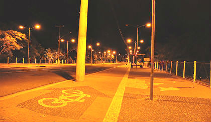 Ponte Coronel Antonio Trindade (Ponte Nova) recebeu nova iluminação