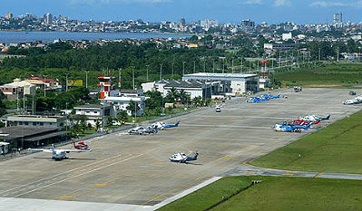 Aeroporto de Macaé, no litoral norte fluminense