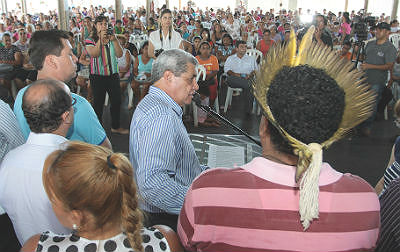André disse que tem andado muito para ouvir as prioridades da população