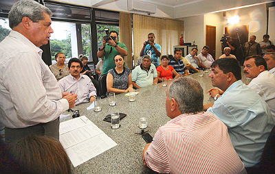 A administração atual contempla os anseios da população, disse o governador