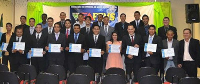 Formandos da 1ª turma de arbitragem da FFMS