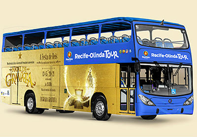 A Recife-Olinda Tour funcionará todos os dias da semana