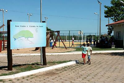Obra foi entregue hoje pelo prefeito Paulo Duarte (Foto: Kleverton Velasques) 
