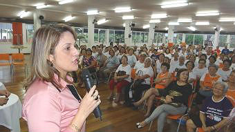 Primeira dama de Campo Grande Andreia Olarte