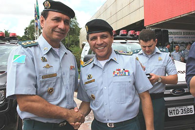 Coronel Valter Godoy Rojas ele substitui o coronel Carlos Alberto David