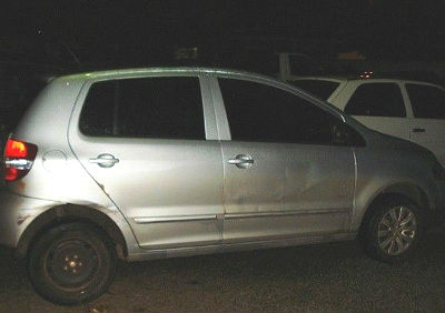 Carro roubado em Curitiba, recuperado na divisa com Paraguai