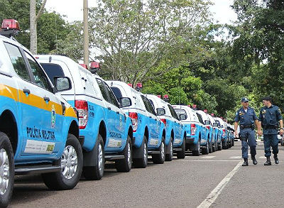 Mais 72 novas viaturas para a Polícia Militar. Foto: Chico Ribeiro