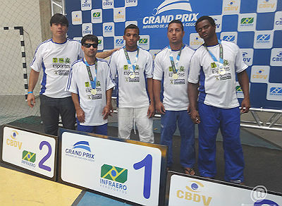 1º Roberto Paixão (JC LARA/RJ), 2º Mateus Santos (ISMAC/MS) e 3º Ademar Irejio (ROGÉRIO SAMPAIO/SP) e Jorge Nakshita (ISMAC/MS).