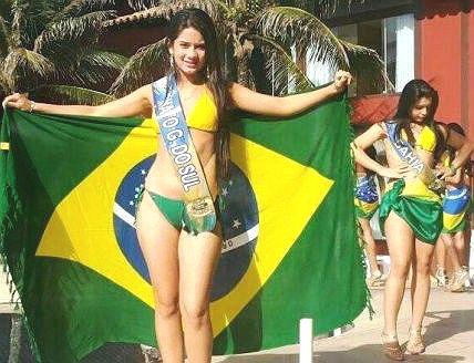 Miss Mato Grosso do Sul Universo 2014, Mayara Morales. Foto: Cliver Freitas