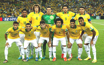 Seleção Brasileira jogará na primeira fase nos dias 12, 17 e 23 de junho