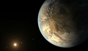 Cientistas anunciam a descoberta do planeta Kepler-186f, de tamanho semelhante ao da Terra e considerado habitávelDivulgação/Nasa