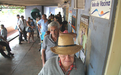 Haverá postos de vacinação nos principais supermercados da cidade