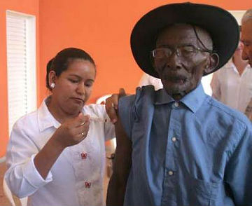 O quilombola Antônio Benedito da Conceição, conhecido como Antonio Mulato