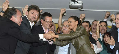 PSB oficializa chapa com Marina e Beto Albuquerque 