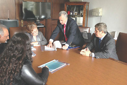 As reuniões aconteceram no Tribunal de Cuentas de Uruguay