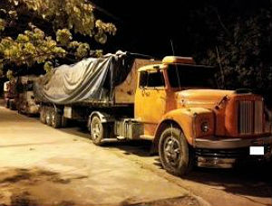 Carretas foram encontradas estacionadas em Corumbá
