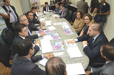 Prefeito apresentou projeto a vereadores - Foto: Prefeitura de Campo Grande/Divulgação