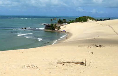 Praia de Genibapu, no litoral norte 