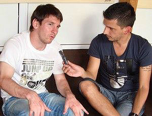 Jorge López entrevista Messi: amizade com o craque argentino