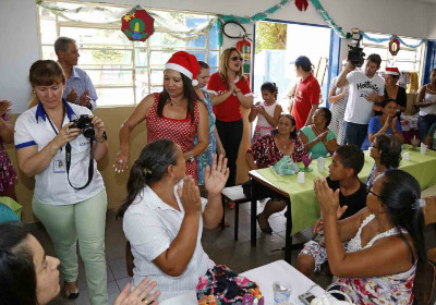 Andréia Olarte ressaltou a importância de estar perto da população