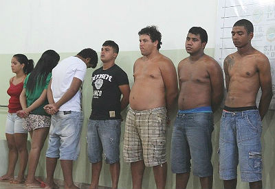 Adolescentes também foram apreendidos nessa operação