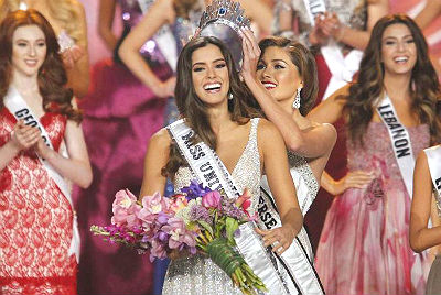 Colombiana Paulina Vega vence Miss Universo