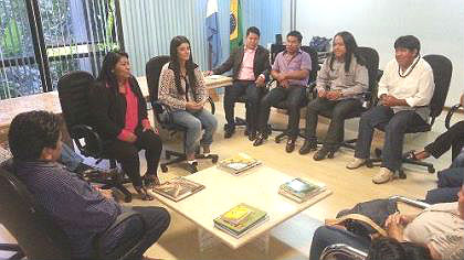 Vice-governadora ouviu as lideranças e discutiu ideias