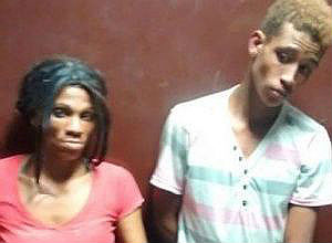A dupla foi autuada em flagrante pelo roubo