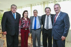 O encontro foi para traçar os cenários que o partido enfrentará nas eleições em 2016